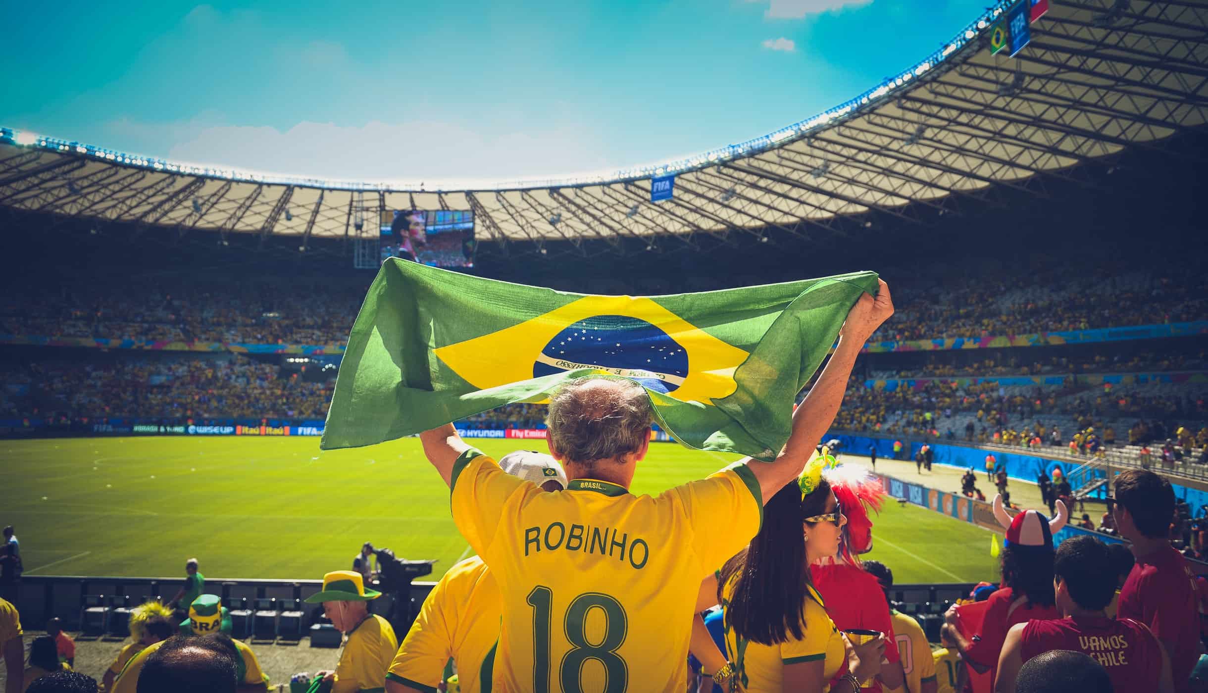 Where is Soccer Most Popular - Brazil has the number one soccer fanbase.